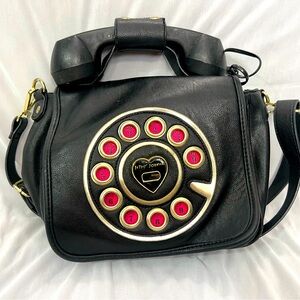 Betsey Johnson Women's Telephone Crossbody Handbag